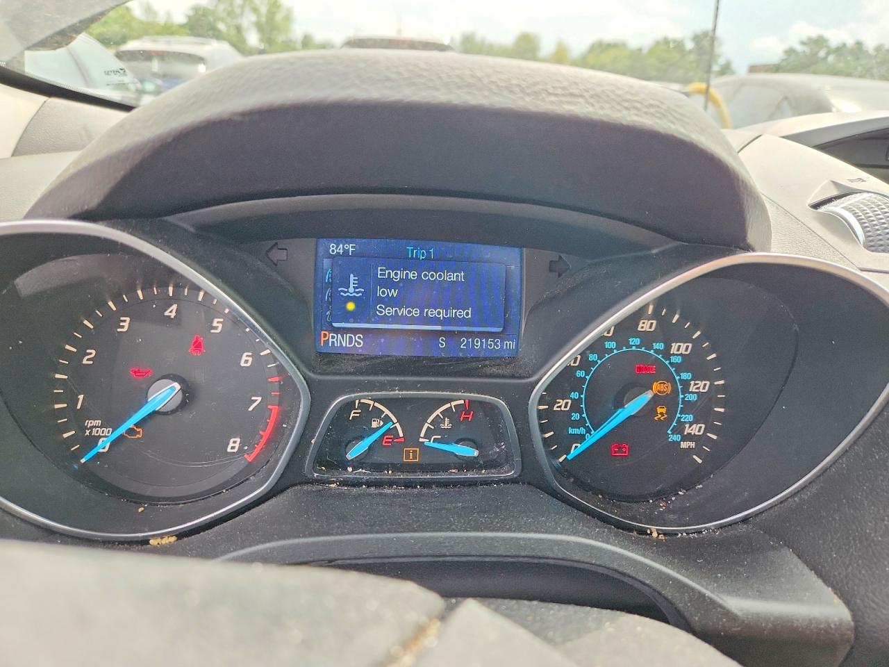 2014 Ford Escape Se Black vin: 1FMCU0GX4EUB20593