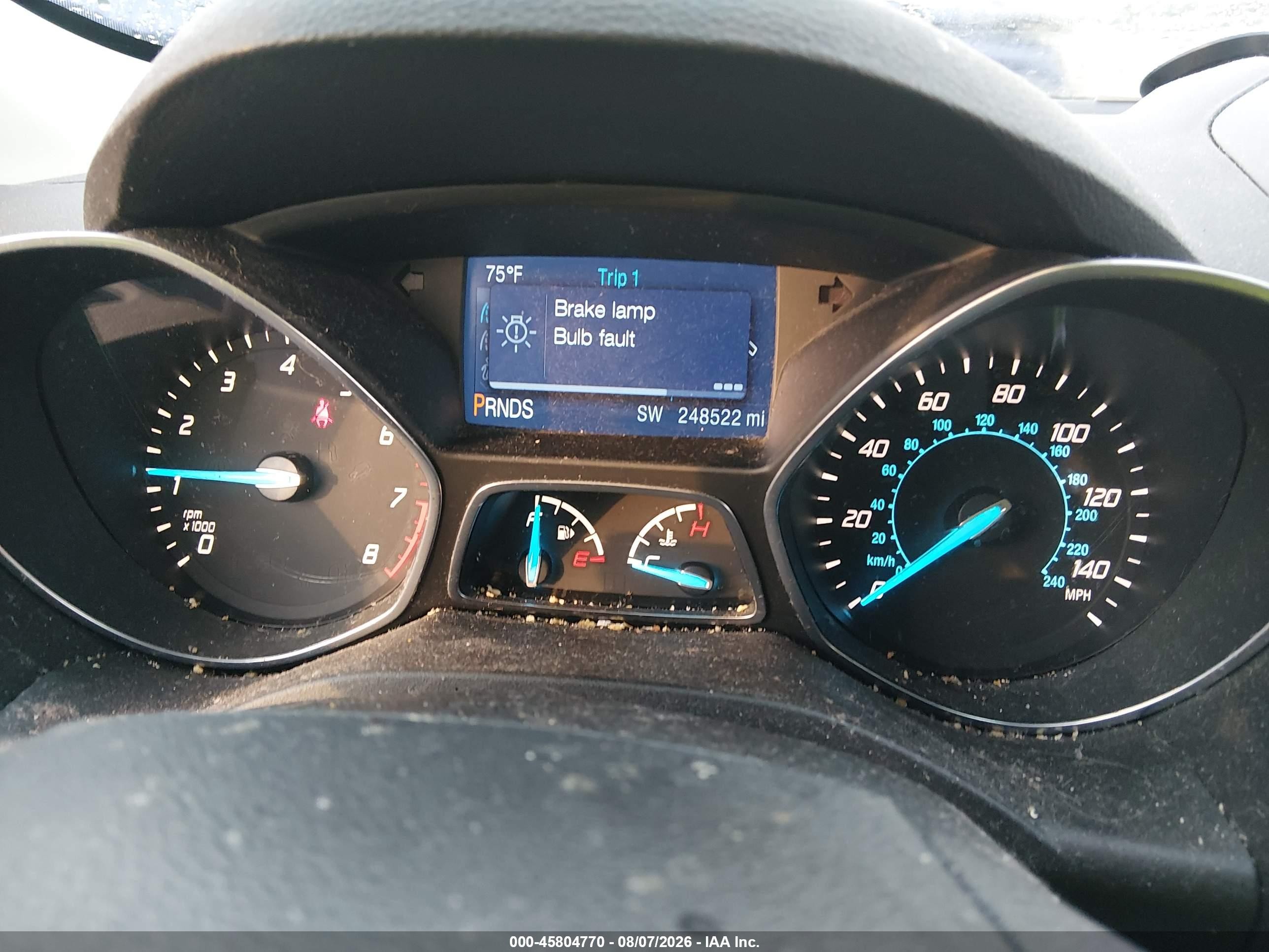 2014 Ford Escape Se Maroon vin: 1FMCU0GX4EUB27866
