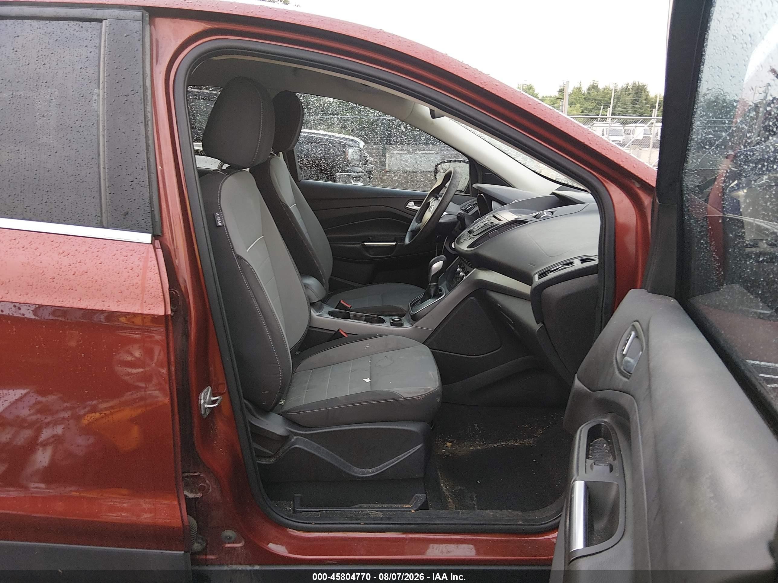 2014 Ford Escape Se Maroon vin: 1FMCU0GX4EUB27866