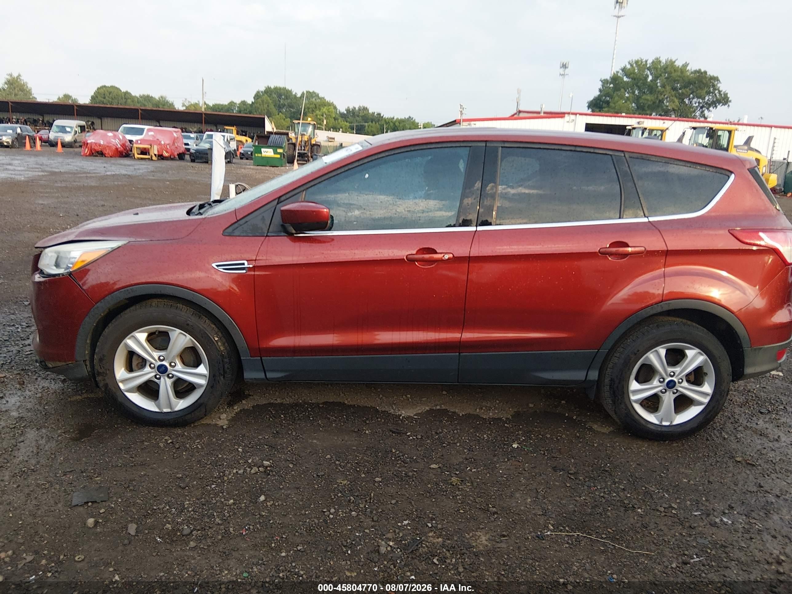 2014 Ford Escape Se Maroon vin: 1FMCU0GX4EUB27866