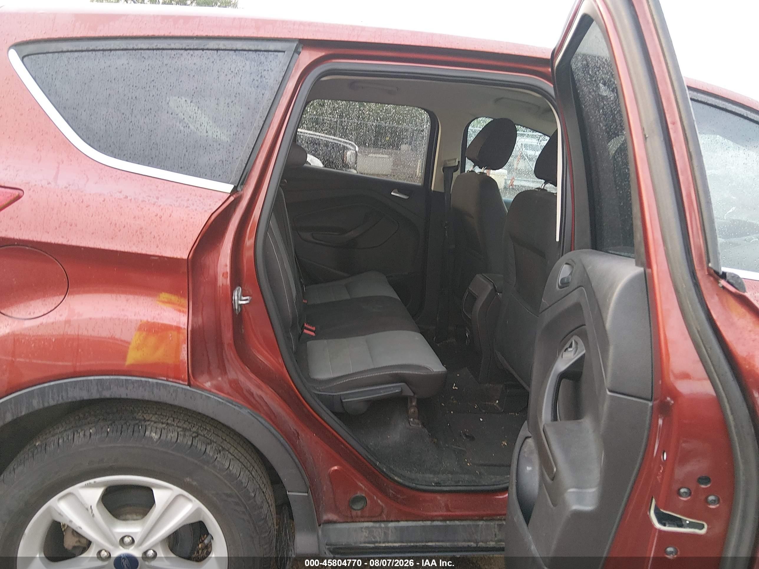 2014 Ford Escape Se Maroon vin: 1FMCU0GX4EUB27866
