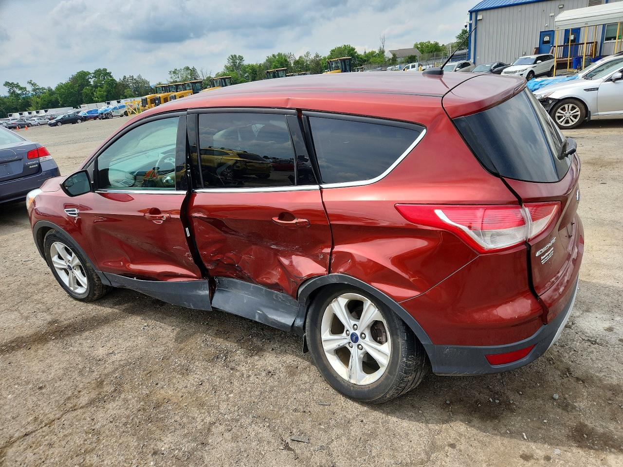 2014 Ford Escape Se Brown vin: 1FMCU0GX4EUB54324