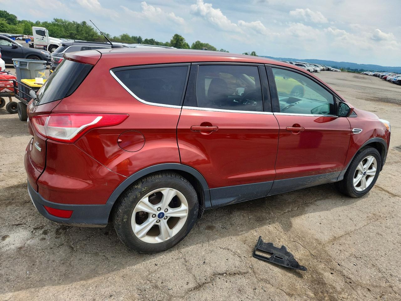 2014 Ford Escape Se Brown vin: 1FMCU0GX4EUB54324