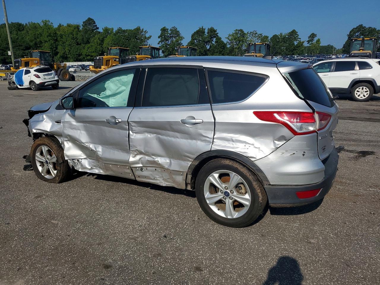 2014 Ford Escape Se Silver vin: 1FMCU0GX4EUB54405