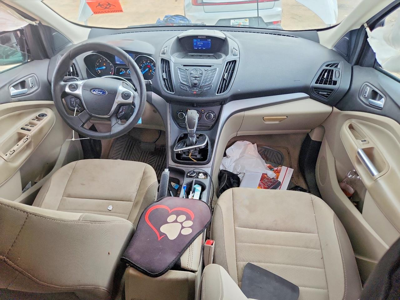 2014 Ford Escape Se Серебряный vin: 1FMCU0GX4EUB55618