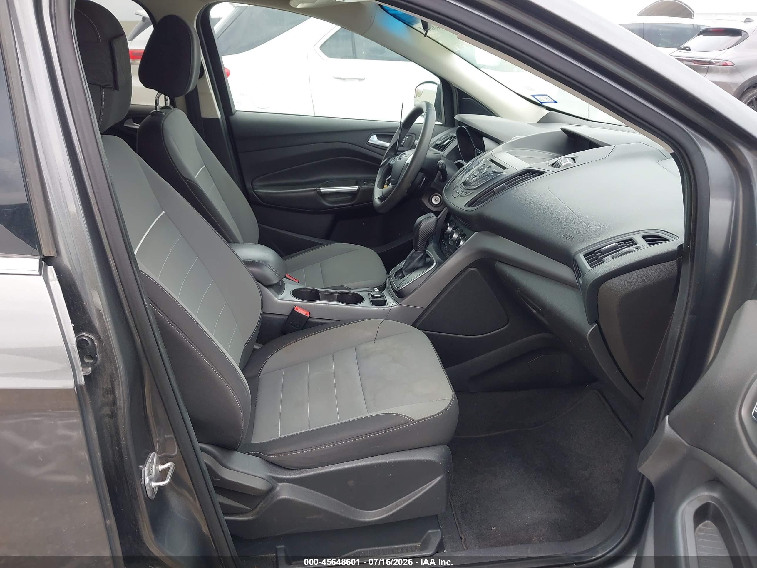 2014 Ford Escape Se Gray vin: 1FMCU0GX4EUB65372