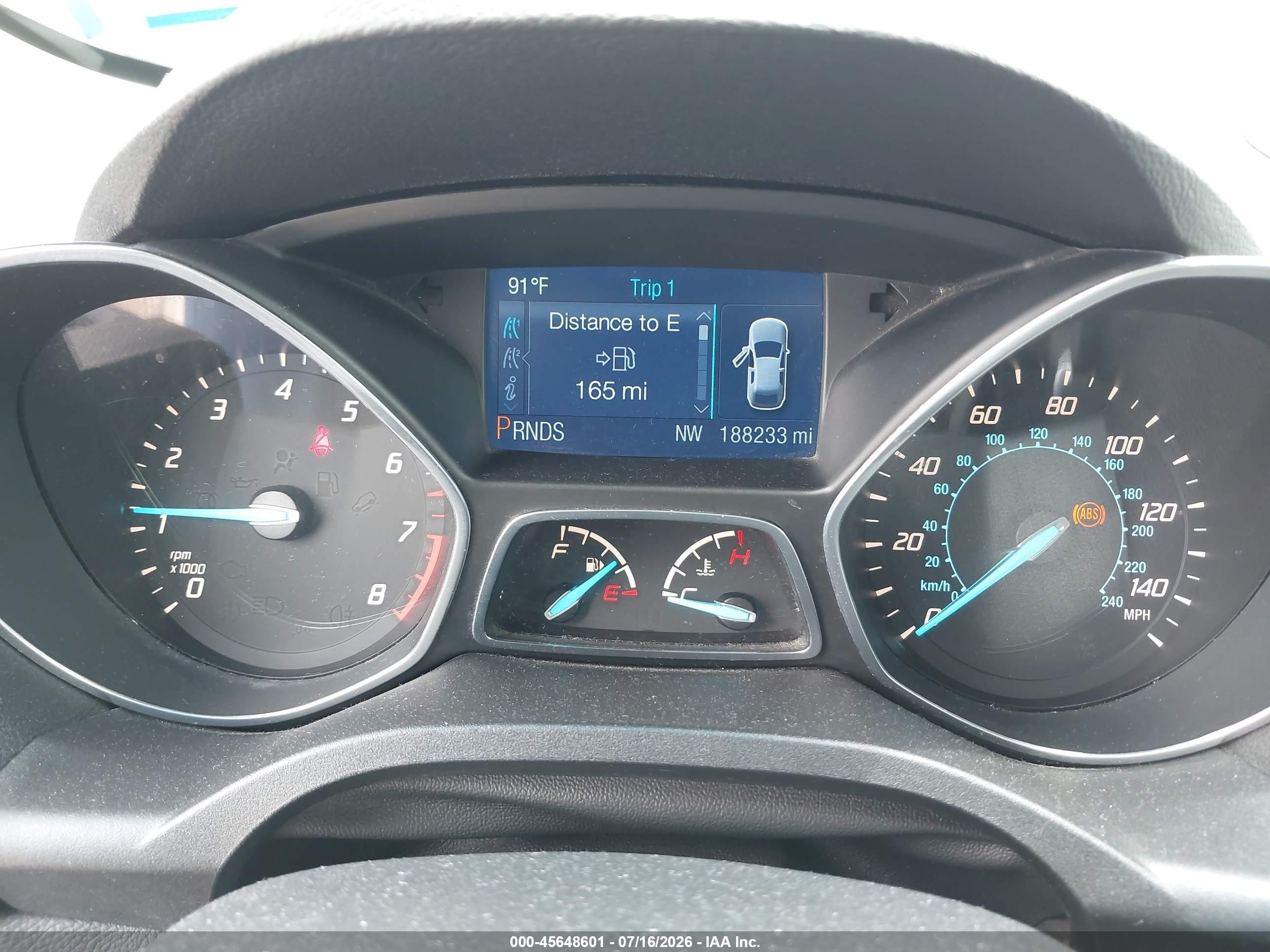 2014 Ford Escape Se Gray vin: 1FMCU0GX4EUB65372