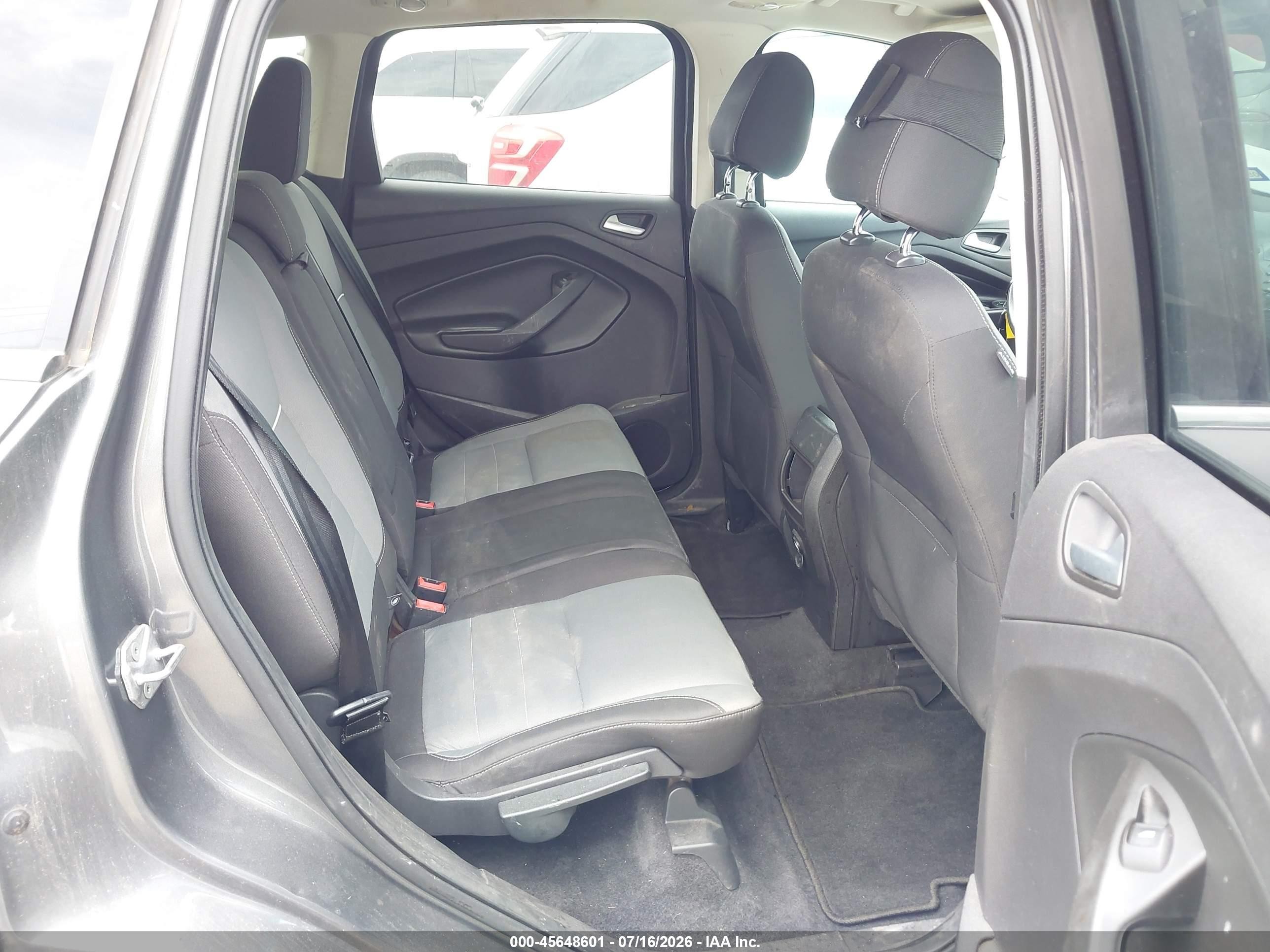 2014 Ford Escape Se Gray vin: 1FMCU0GX4EUB65372