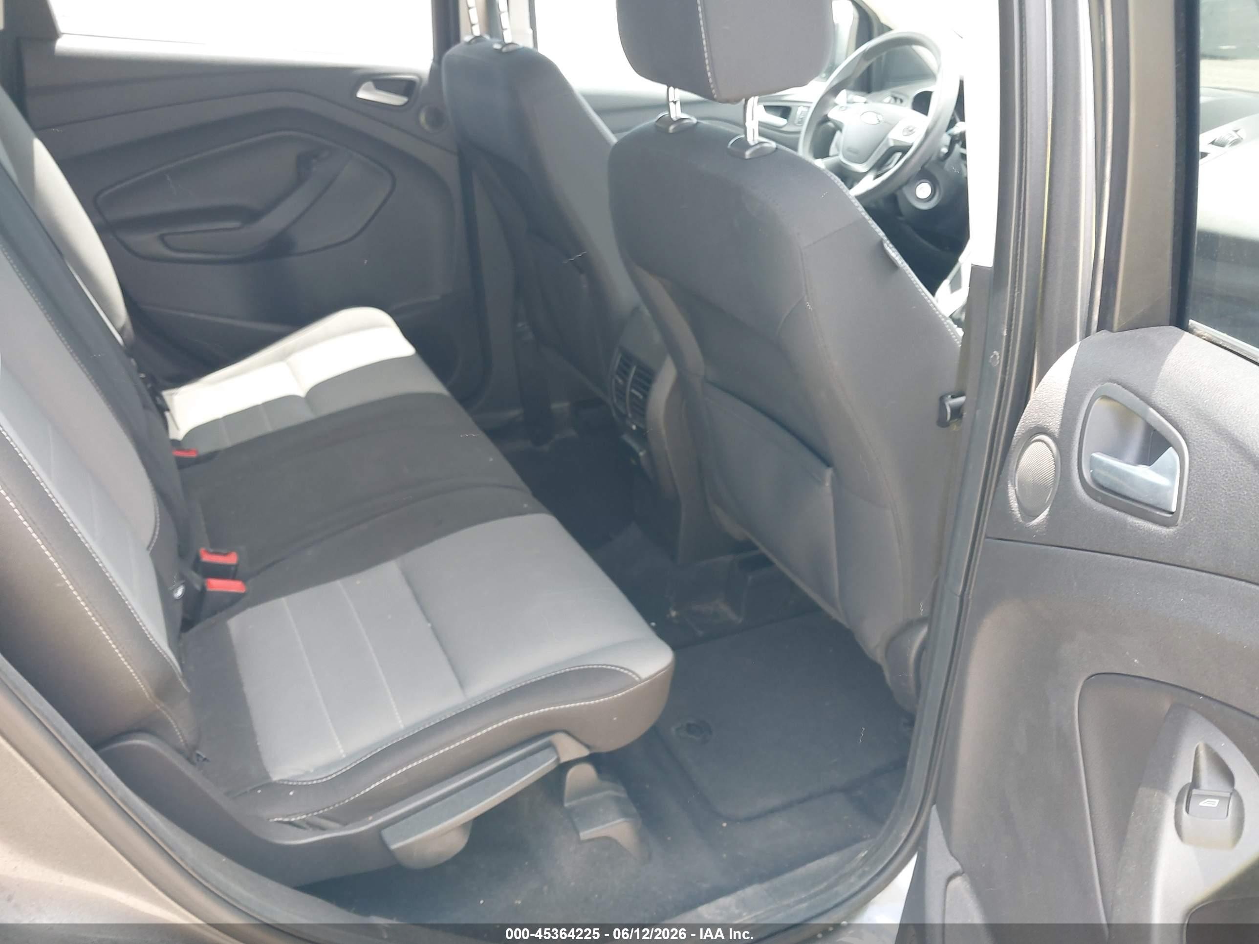 2014 Ford Escape Se Серый vin: 1FMCU0GX4EUB70040
