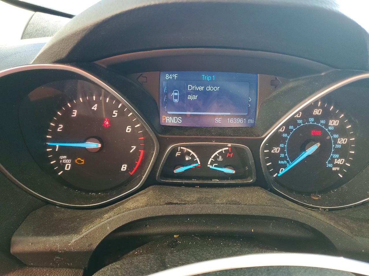 2014 Ford Escape Se Silver vin: 1FMCU0GX4EUB76114