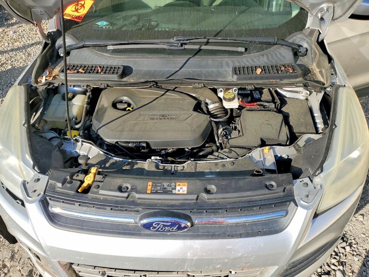 2014 Ford Escape Se Silver vin: 1FMCU0GX4EUB76114
