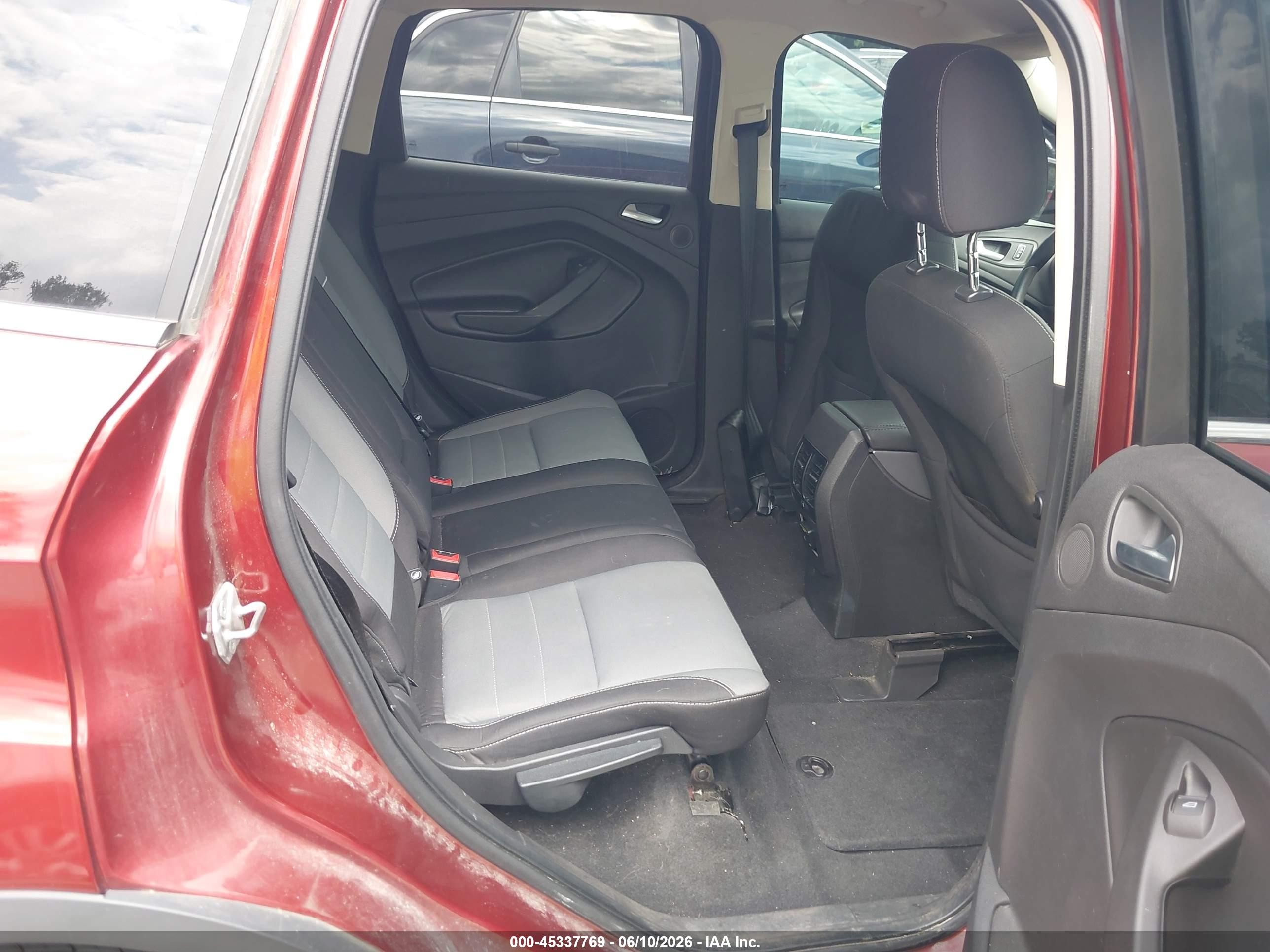 2014 Ford Escape Se Red vin: 1FMCU0GX4EUB79644