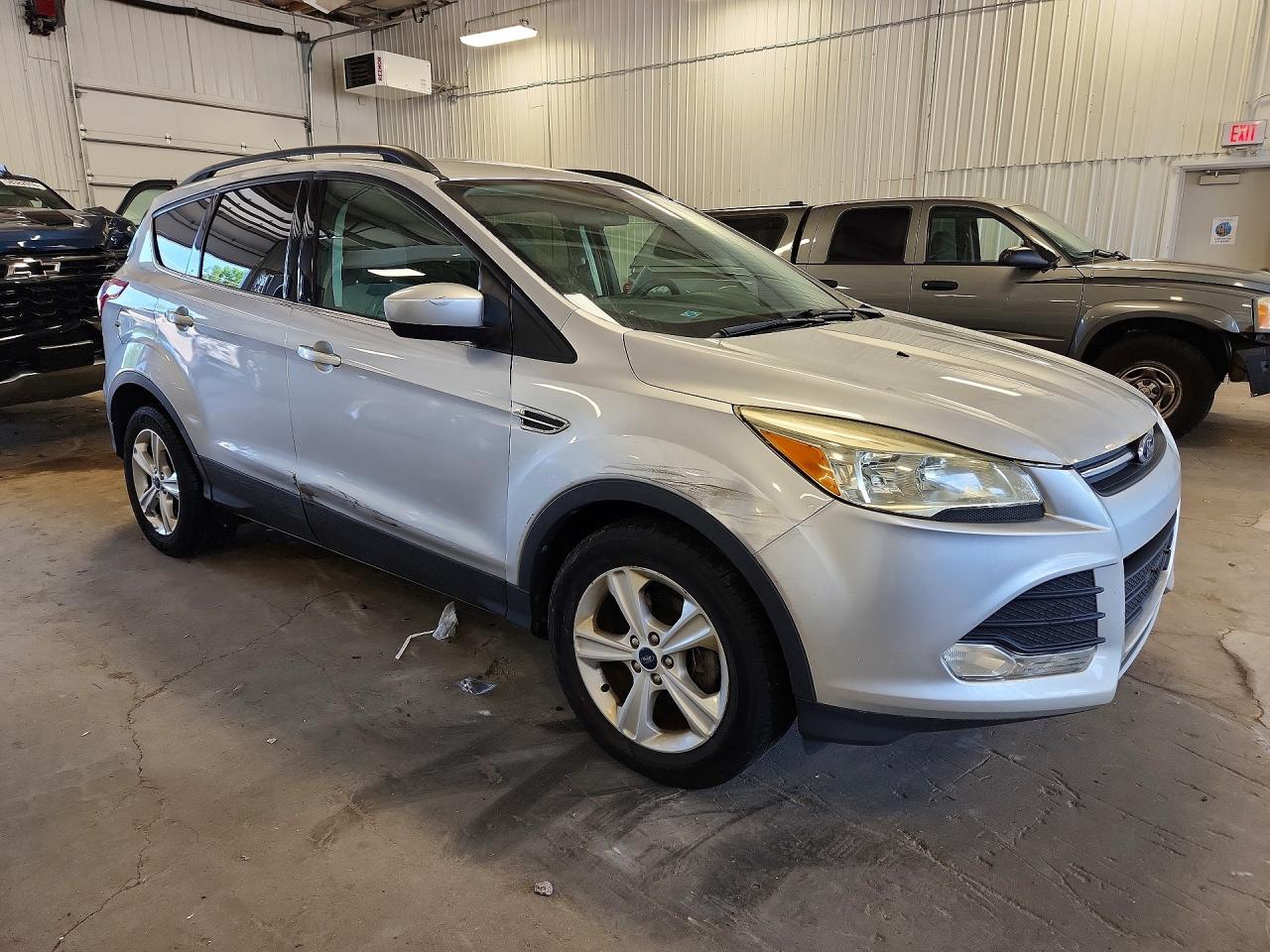 2014 Ford Escape Se Silver vin: 1FMCU0GX4EUB80194