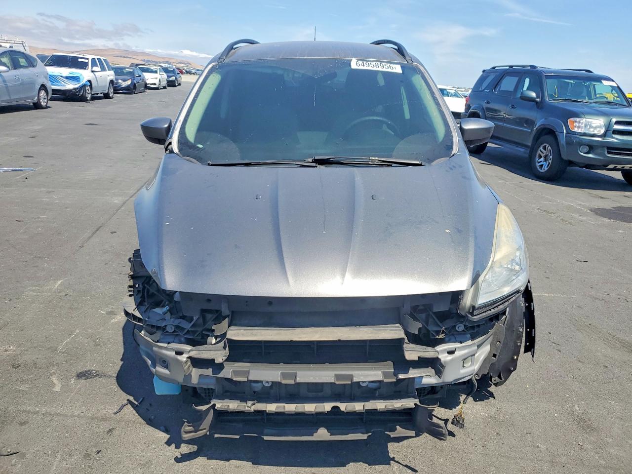 2014 Ford Escape Se Charcoal vin: 1FMCU0GX4EUB99148