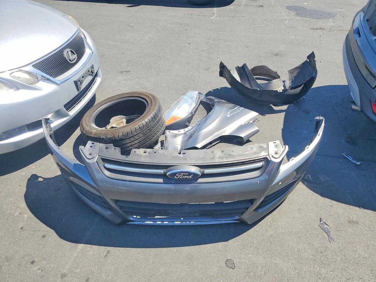 2014 Ford Escape Se Charcoal vin: 1FMCU0GX4EUB99148