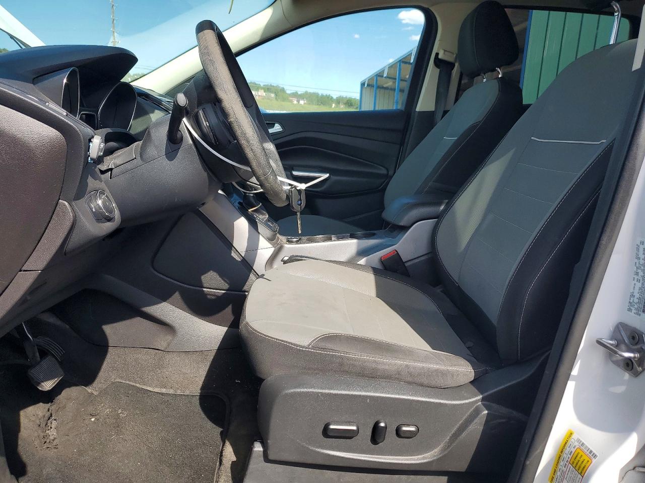 2014 Ford Escape Se White vin: 1FMCU0GX4EUB99652