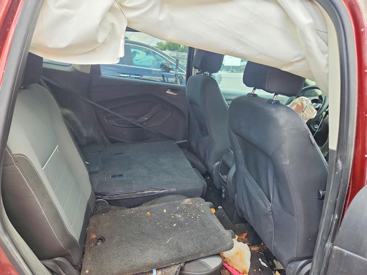 2014 Ford Escape Se Красный vin: 1FMCU0GX4EUC30124
