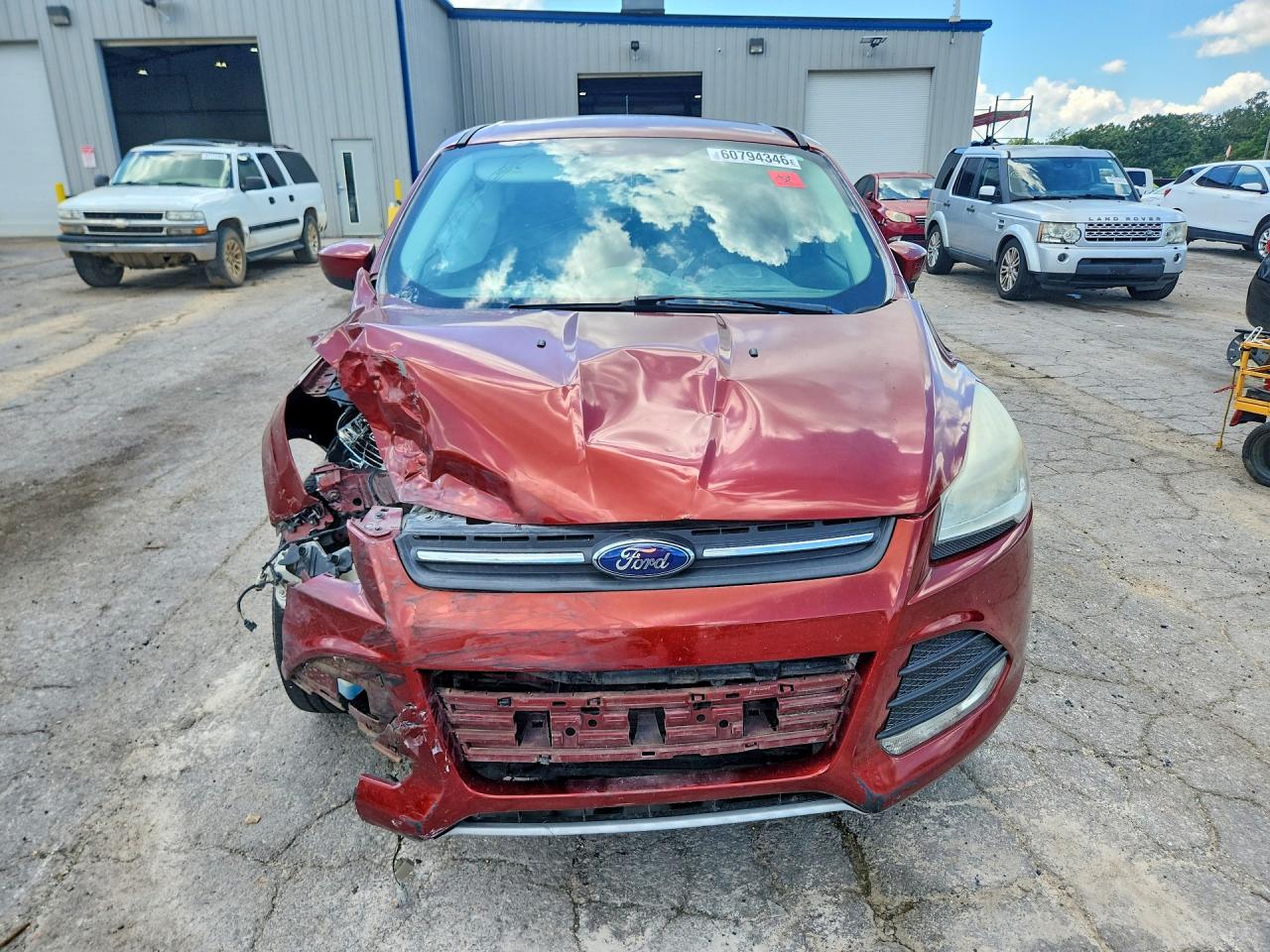 2014 Ford Escape Se Красный vin: 1FMCU0GX4EUC30124
