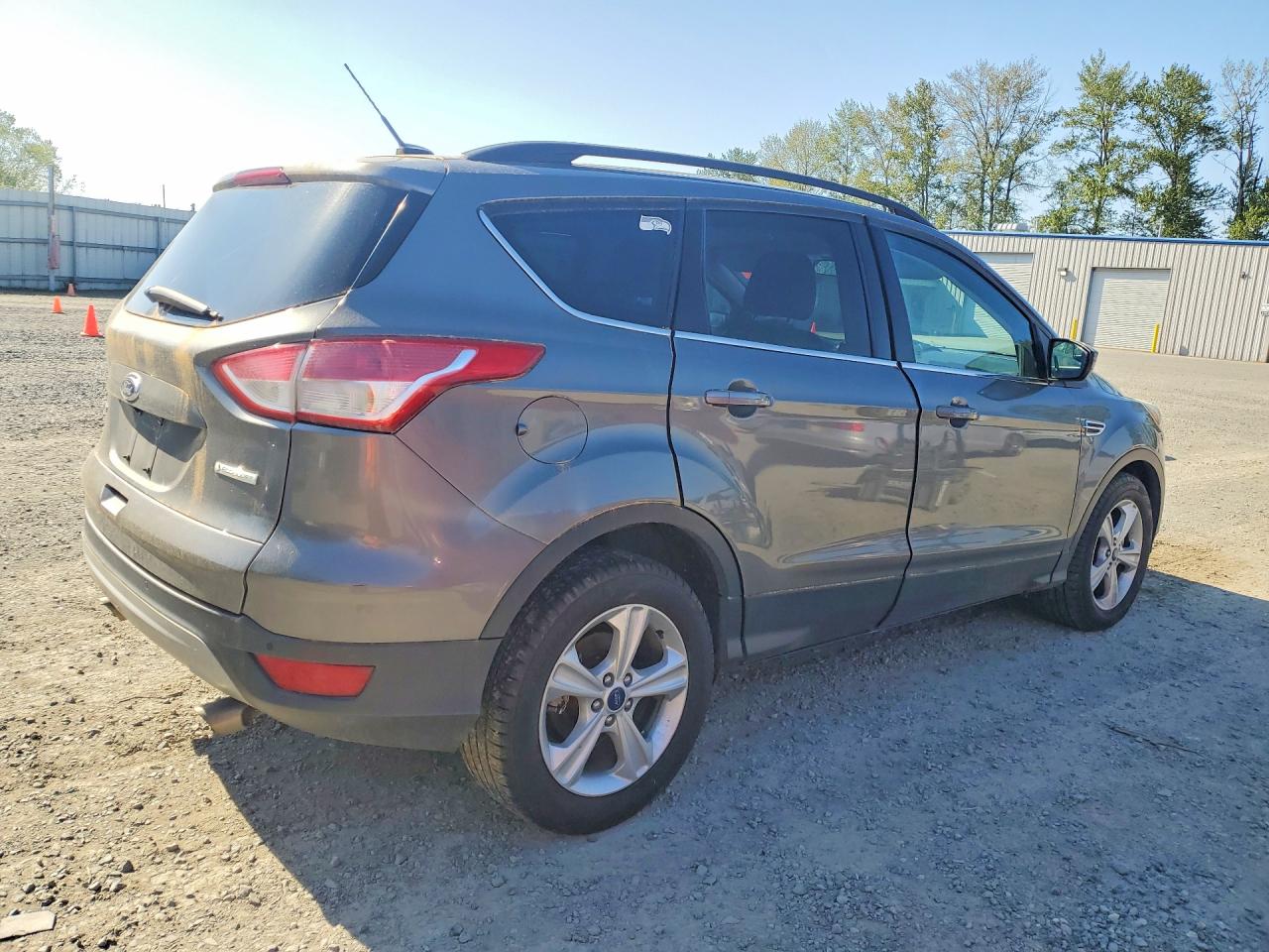 2014 Ford Escape Se Gray vin: 1FMCU0GX4EUC47120