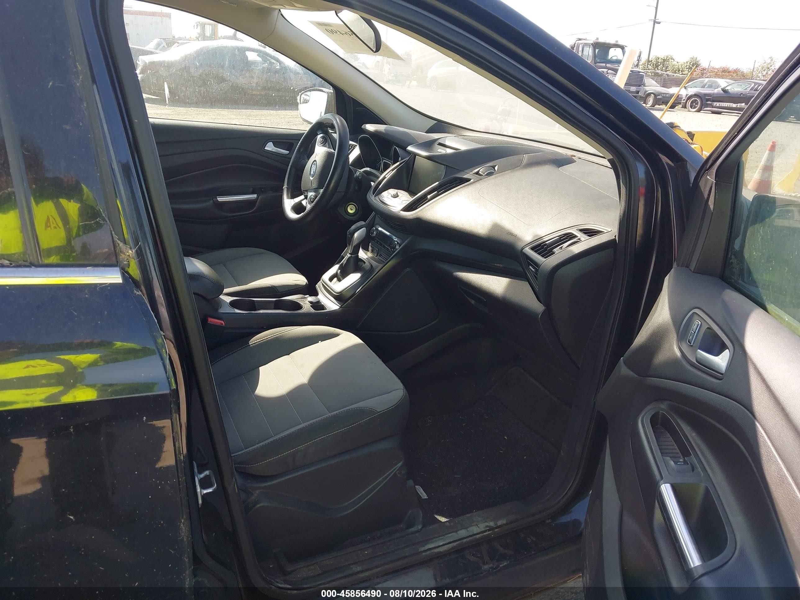 2014 Ford Escape Se Black vin: 1FMCU0GX4EUC85558