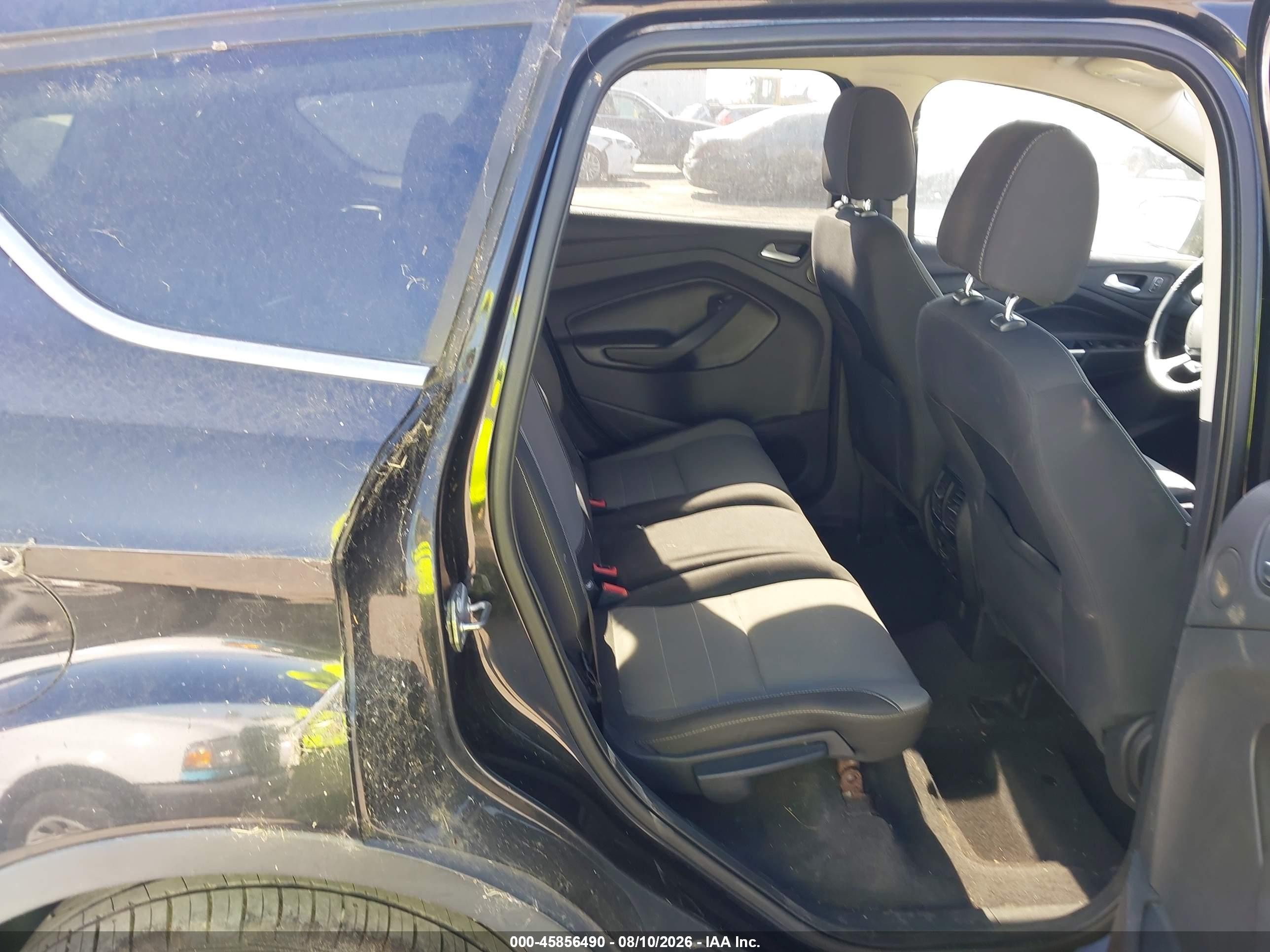 2014 Ford Escape Se Black vin: 1FMCU0GX4EUC85558