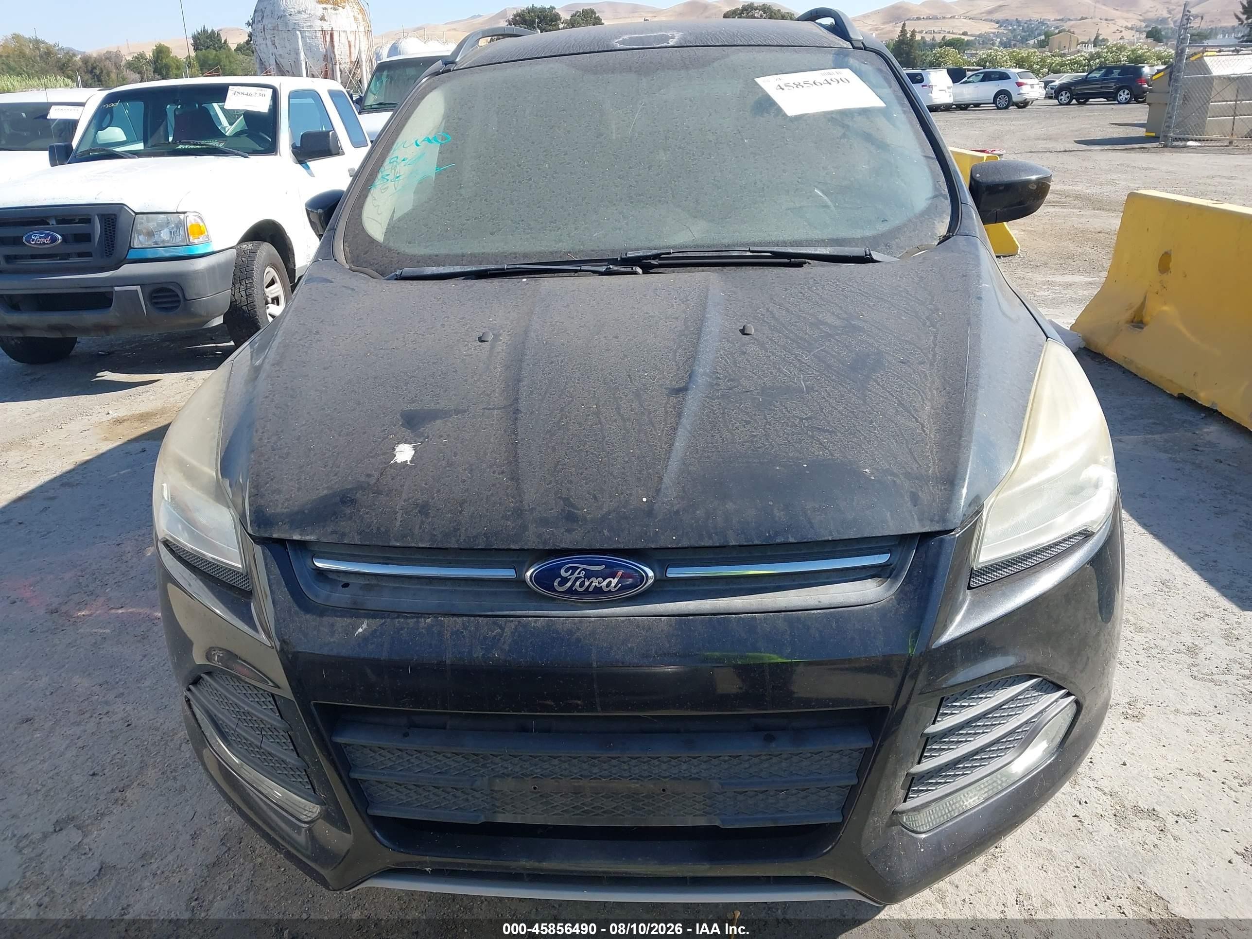 2014 Ford Escape Se Black vin: 1FMCU0GX4EUC85558