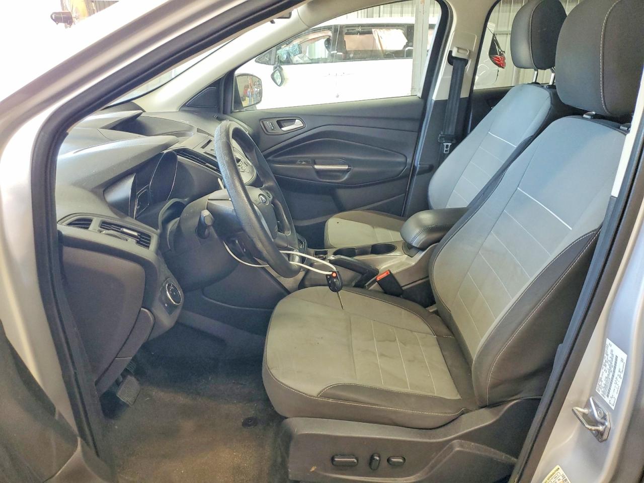 2014 Ford Escape Se Silver vin: 1FMCU0GX4EUD02536