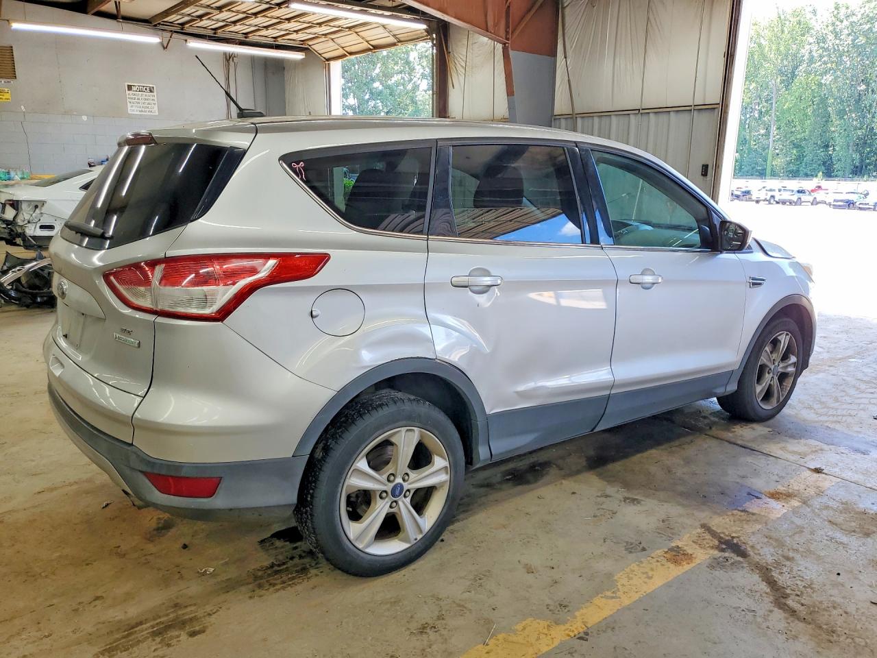 2014 Ford Escape Se Silver vin: 1FMCU0GX4EUD02536