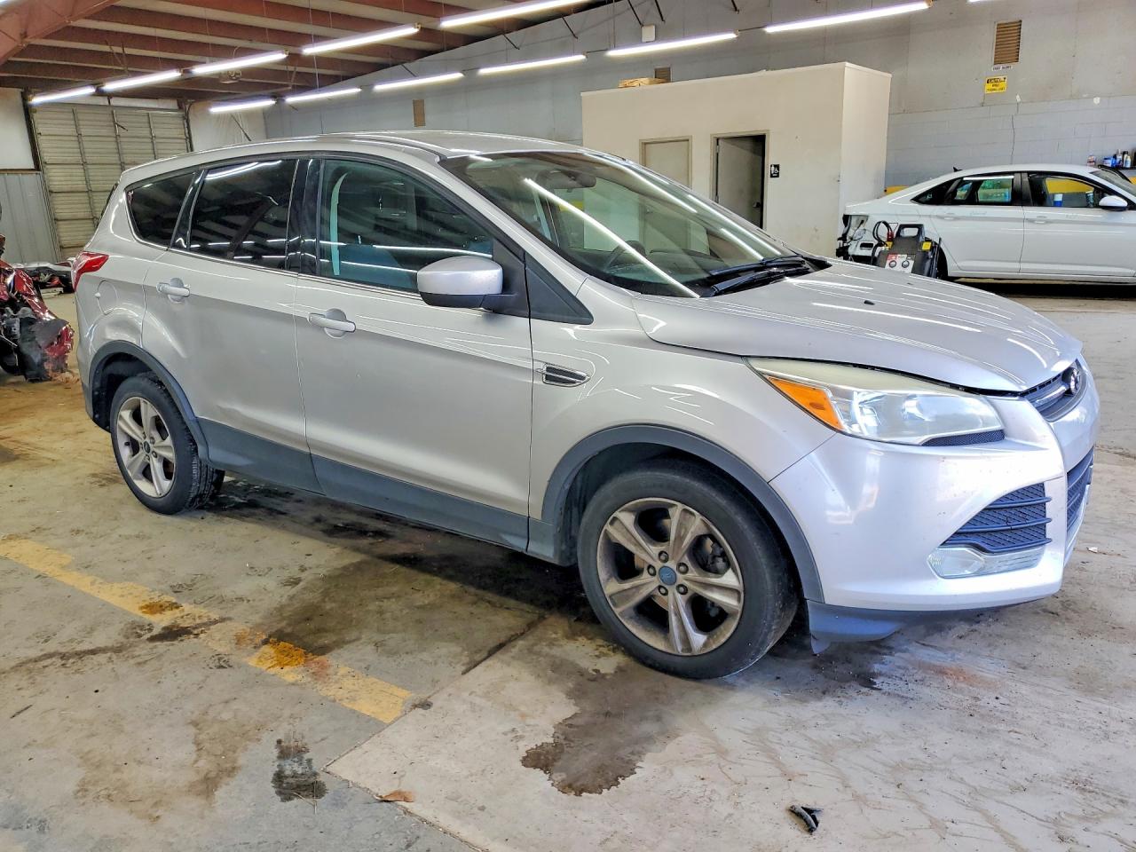 2014 Ford Escape Se Silver vin: 1FMCU0GX4EUD02536