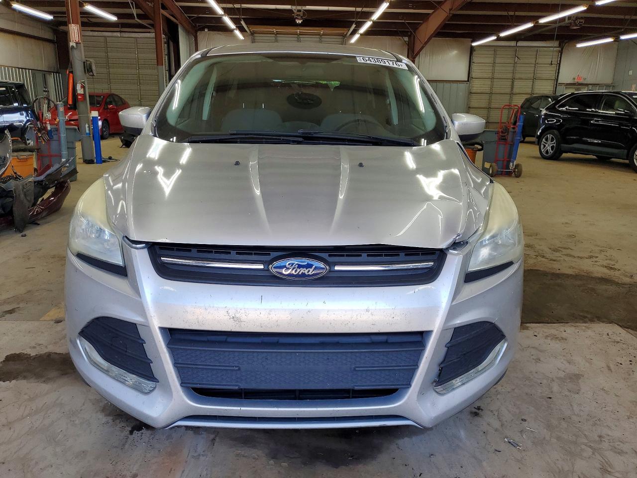 2014 Ford Escape Se Silver vin: 1FMCU0GX4EUD02536