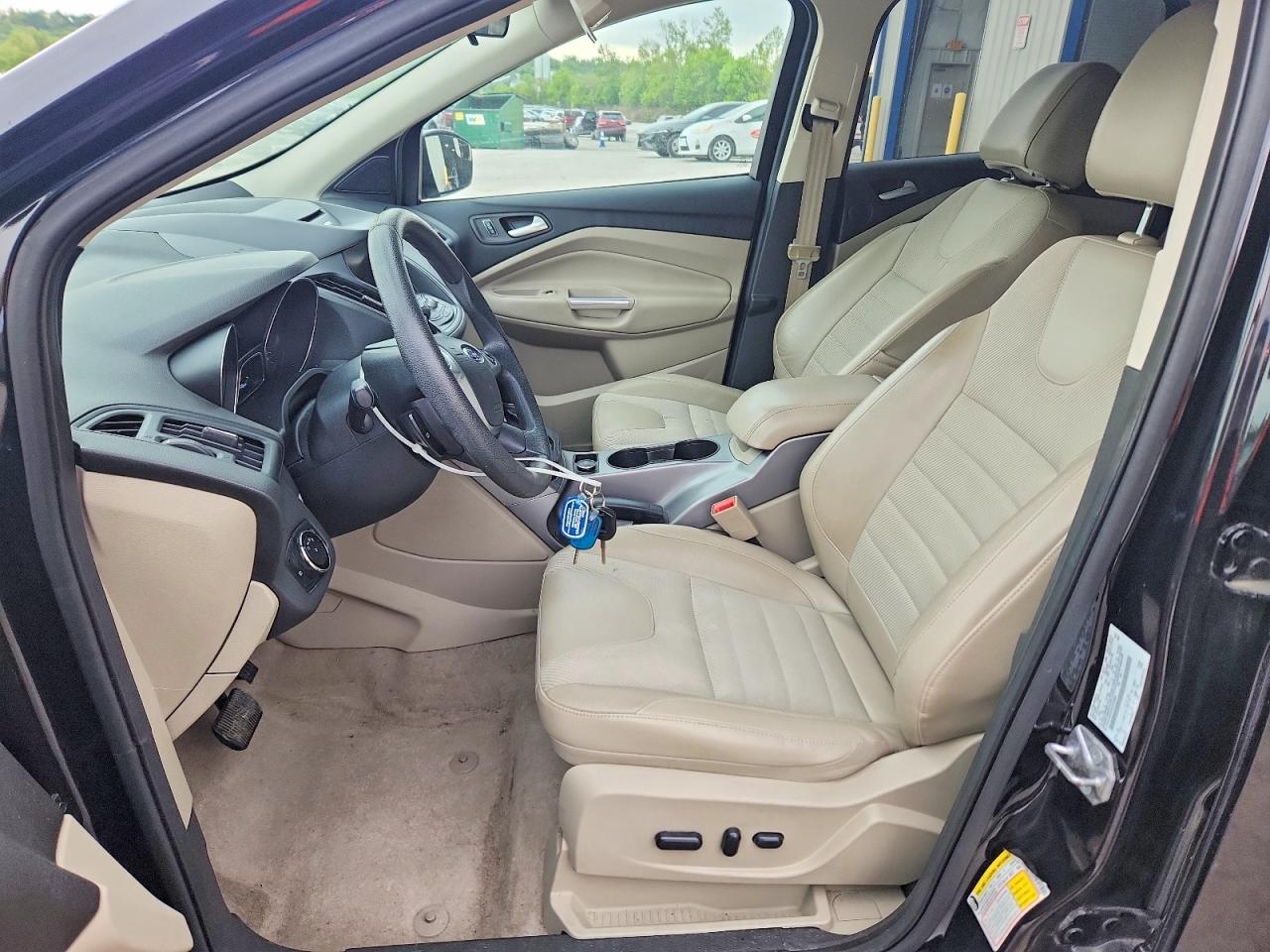 2014 Ford Escape Se Black vin: 1FMCU0GX4EUD08868