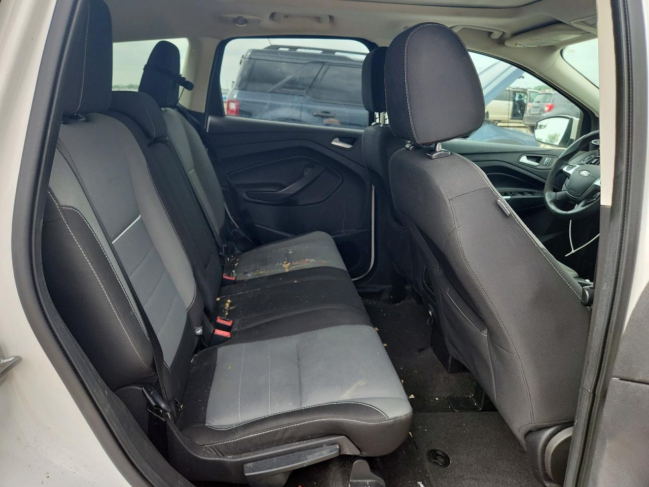 2014 Ford Escape Se White vin: 1FMCU0GX4EUD36136