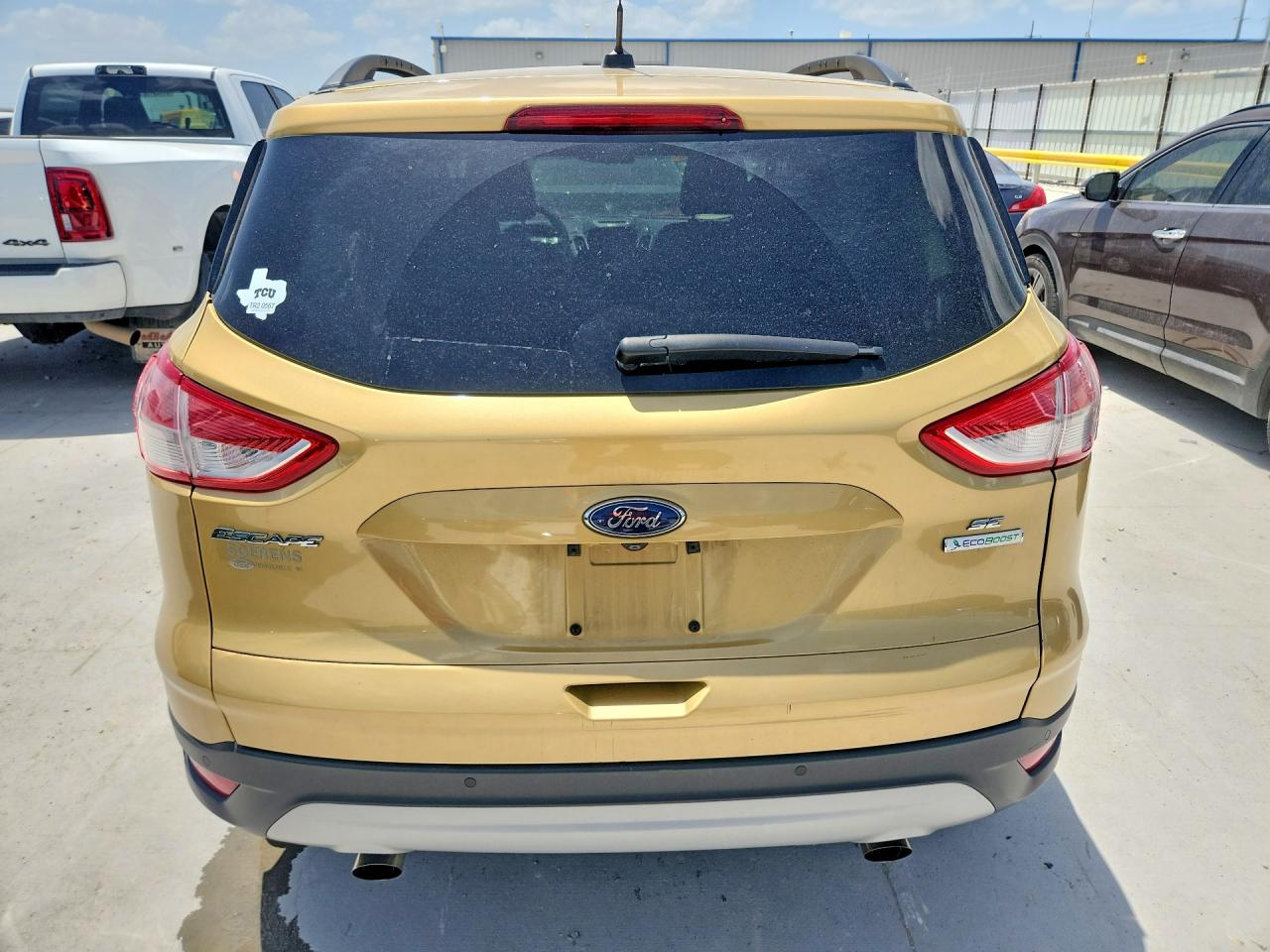 2014 Ford Escape Se Gold vin: 1FMCU0GX4EUD41983