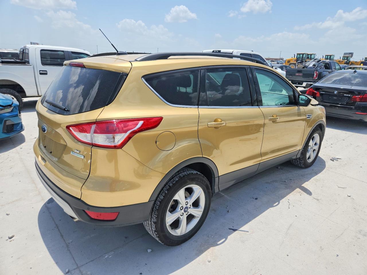 2014 Ford Escape Se Gold vin: 1FMCU0GX4EUD41983