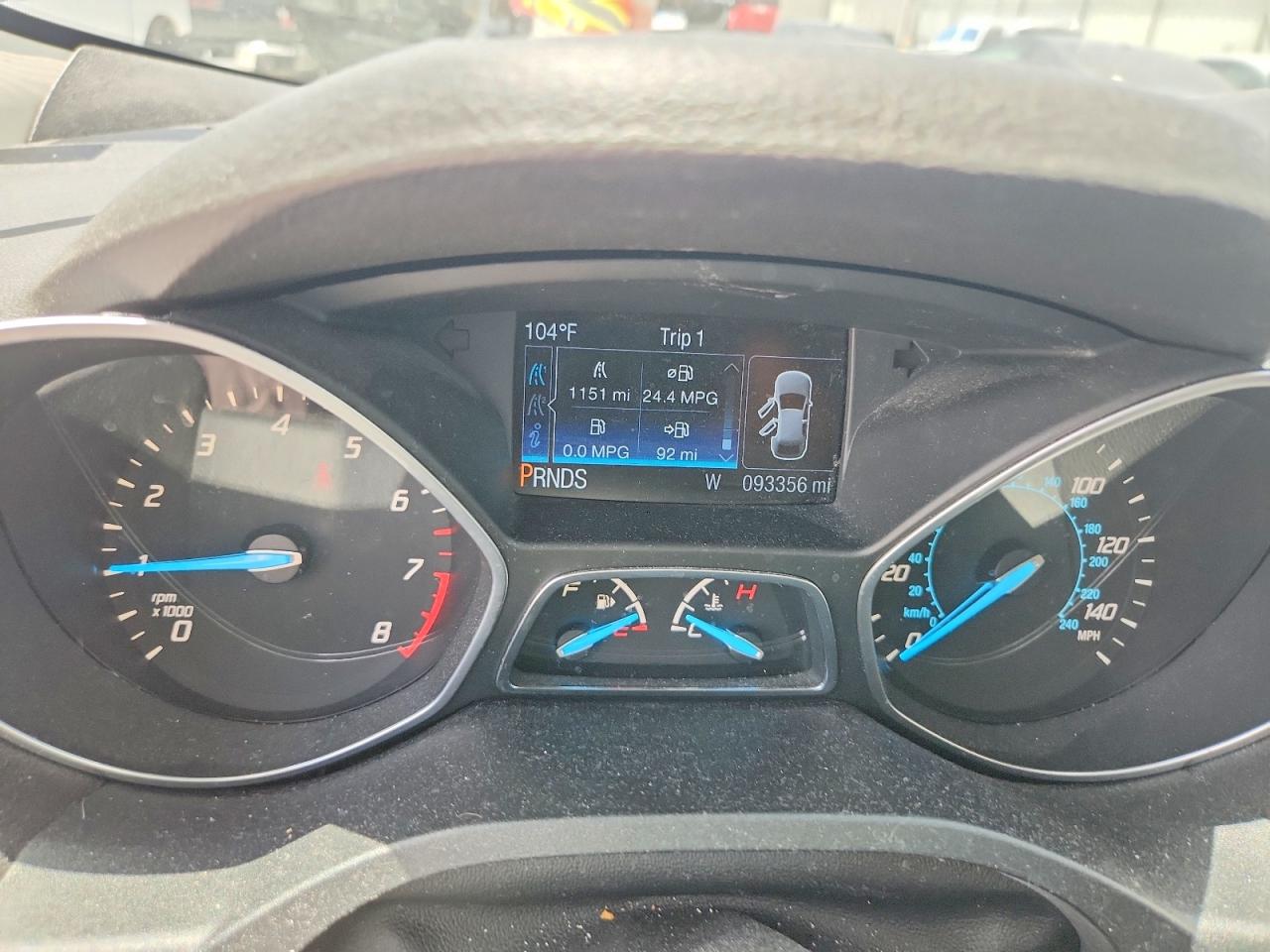 2014 Ford Escape Se Gold vin: 1FMCU0GX4EUD41983