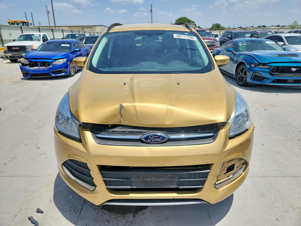 2014 Ford Escape Se Gold vin: 1FMCU0GX4EUD41983
