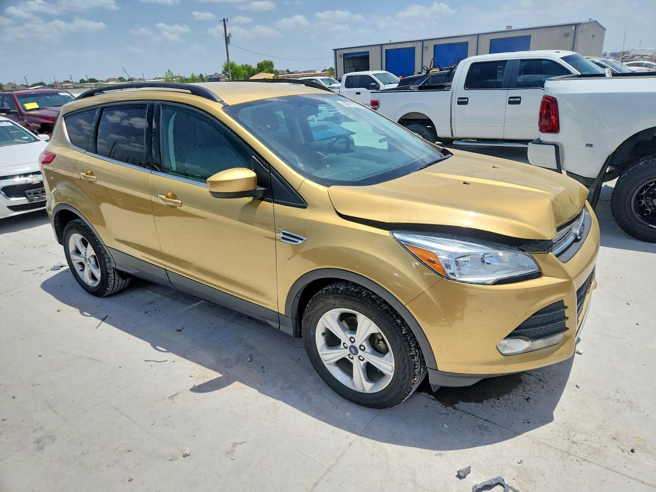 2014 Ford Escape Se Gold vin: 1FMCU0GX4EUD41983