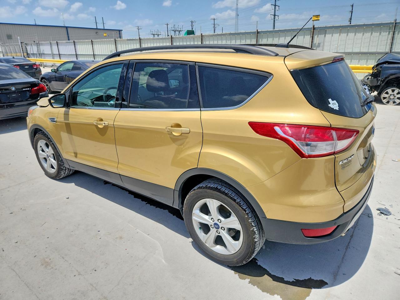 2014 Ford Escape Se Gold vin: 1FMCU0GX4EUD41983