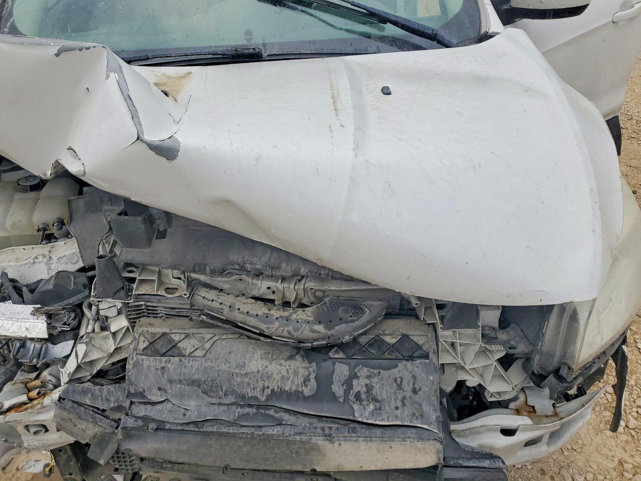 2014 Ford Escape Se White vin: 1FMCU0GX4EUD80153