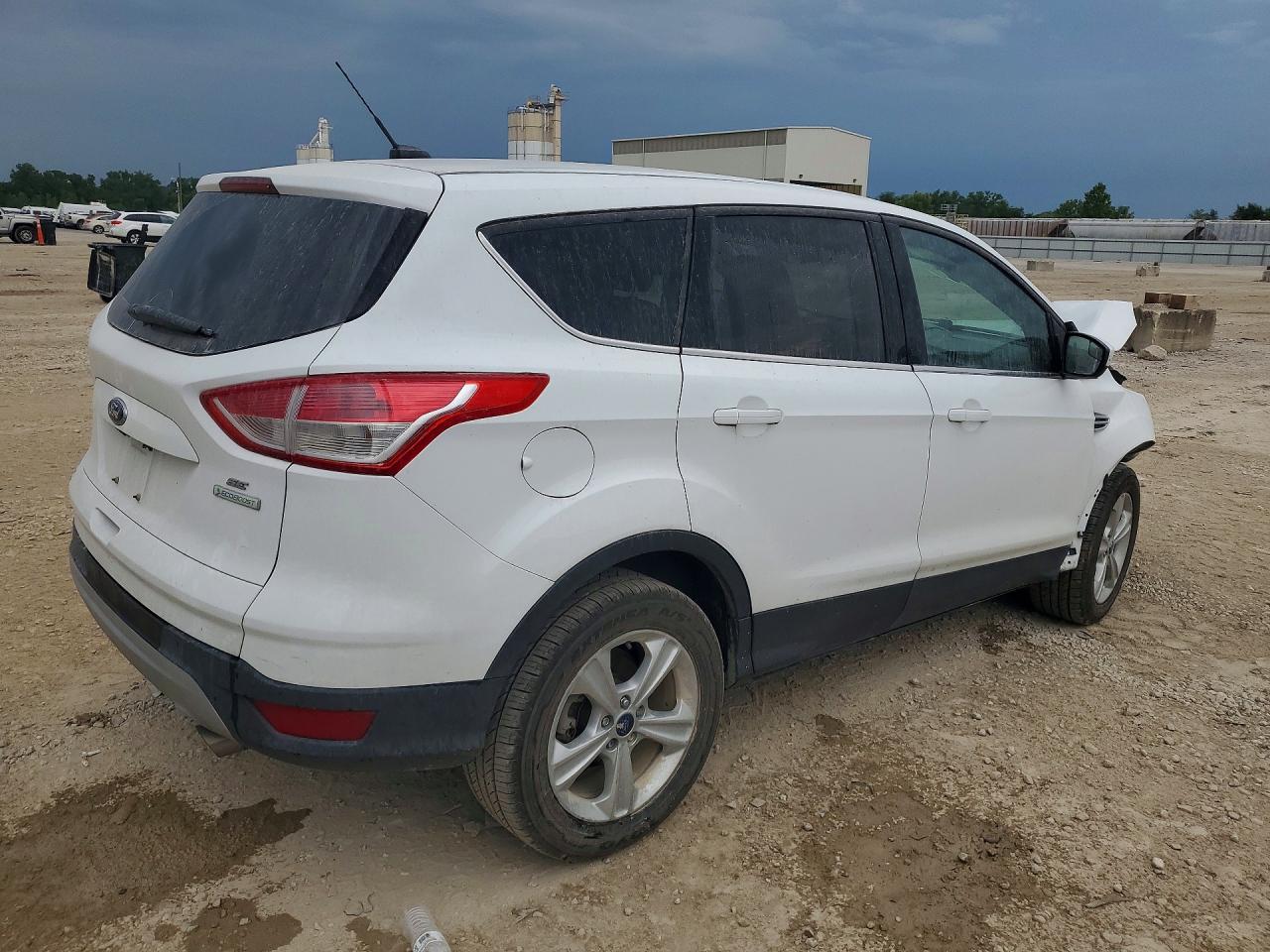 2014 Ford Escape Se White vin: 1FMCU0GX4EUD80153