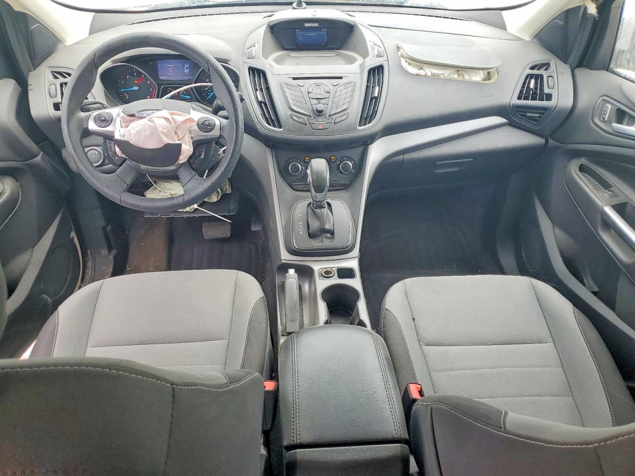 2014 Ford Escape Se White vin: 1FMCU0GX4EUD80153