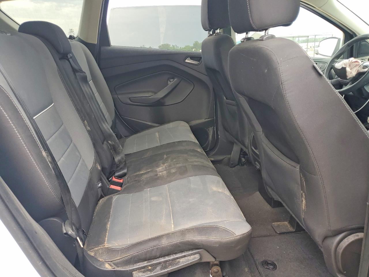 2014 Ford Escape Se White vin: 1FMCU0GX4EUD80153