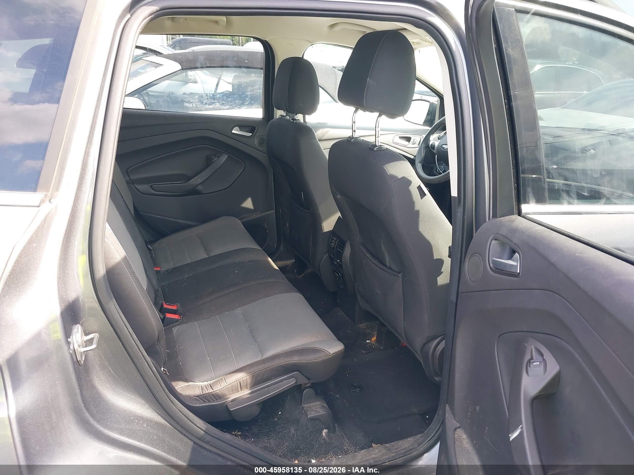 2014 Ford Escape Se Gray vin: 1FMCU0GX4EUE22806