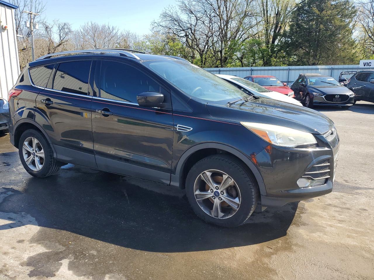 2014 Ford Escape Se Black vin: 1FMCU0GX4EUE47785