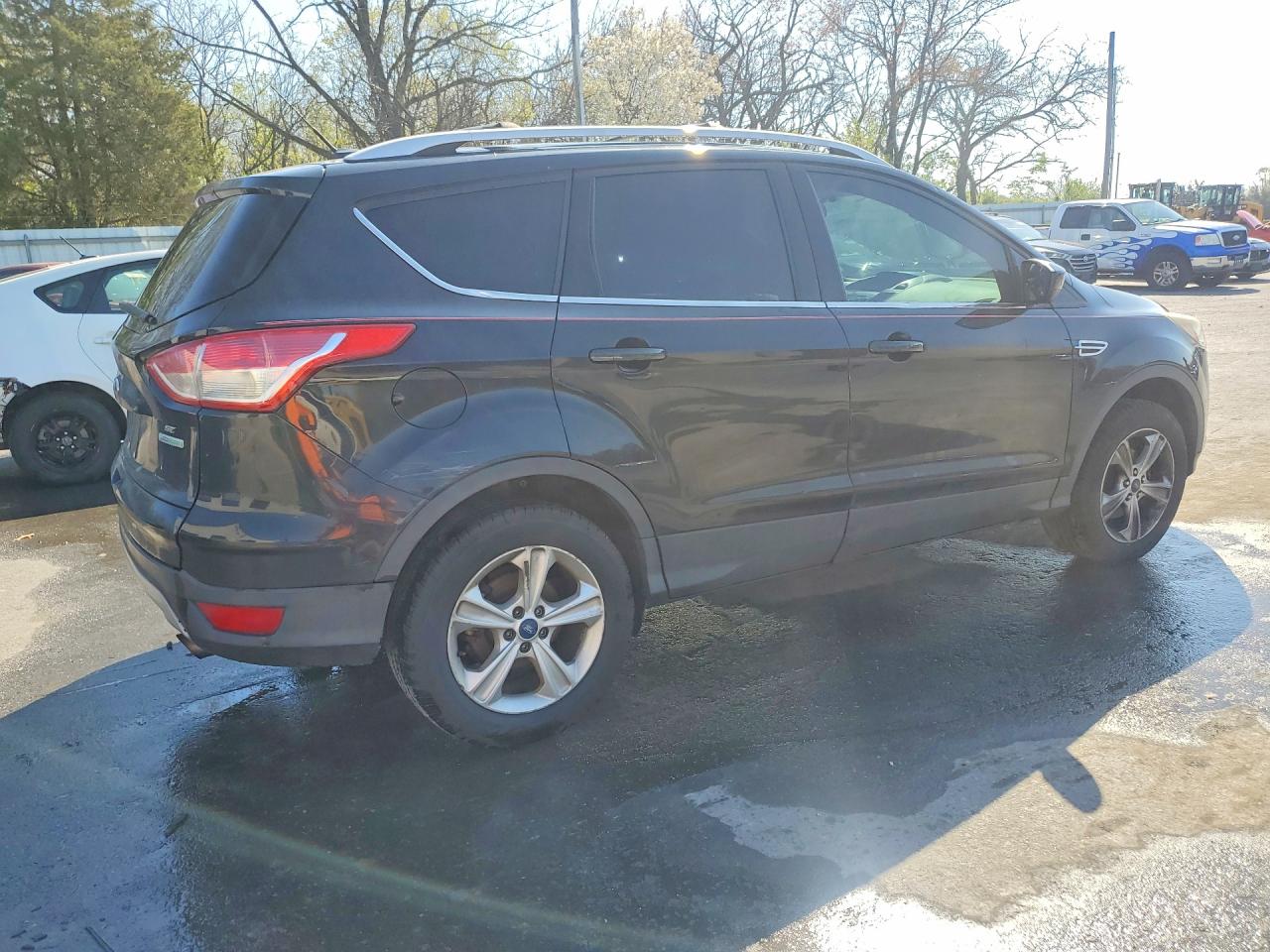 2014 Ford Escape Se Black vin: 1FMCU0GX4EUE47785