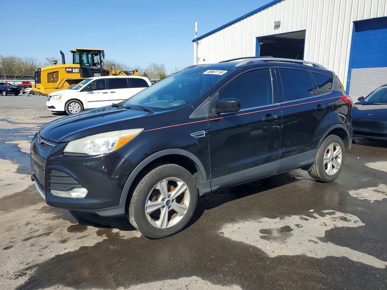2014 Ford Escape Se Black vin: 1FMCU0GX4EUE47785