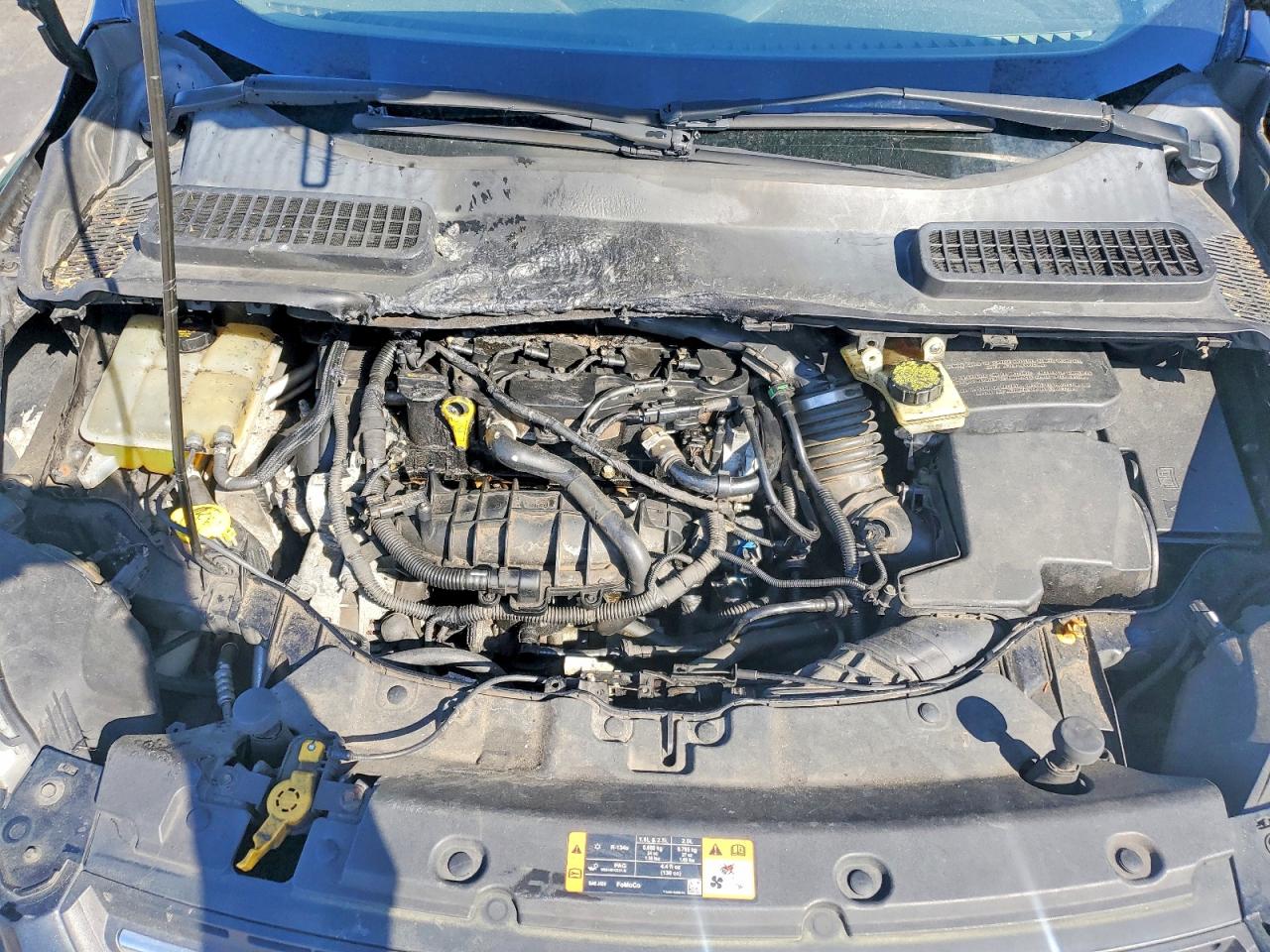 2014 Ford Escape Se Black vin: 1FMCU0GX4EUE47785