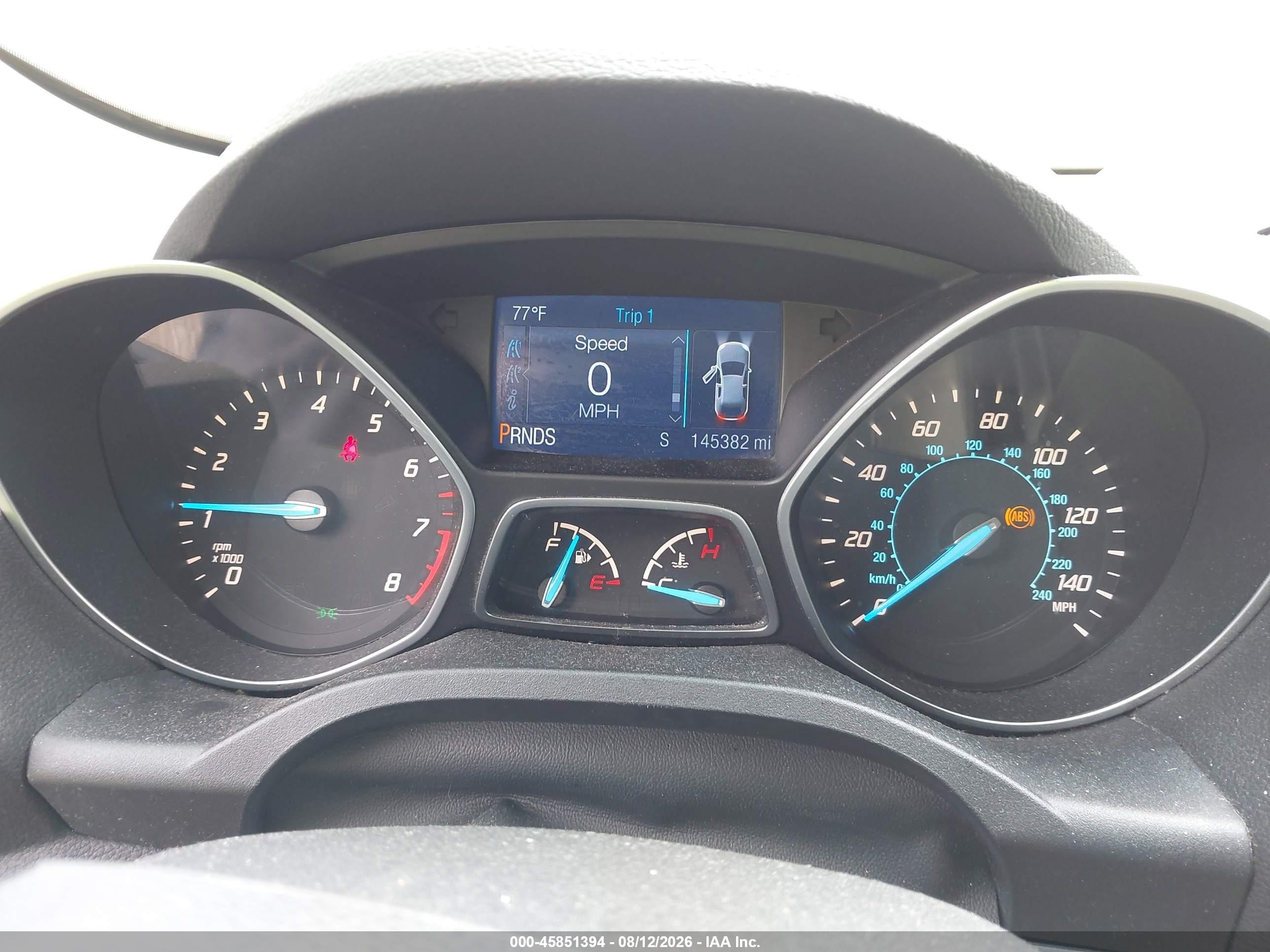 2014 Ford Escape Se Silver vin: 1FMCU0GX4EUE48824