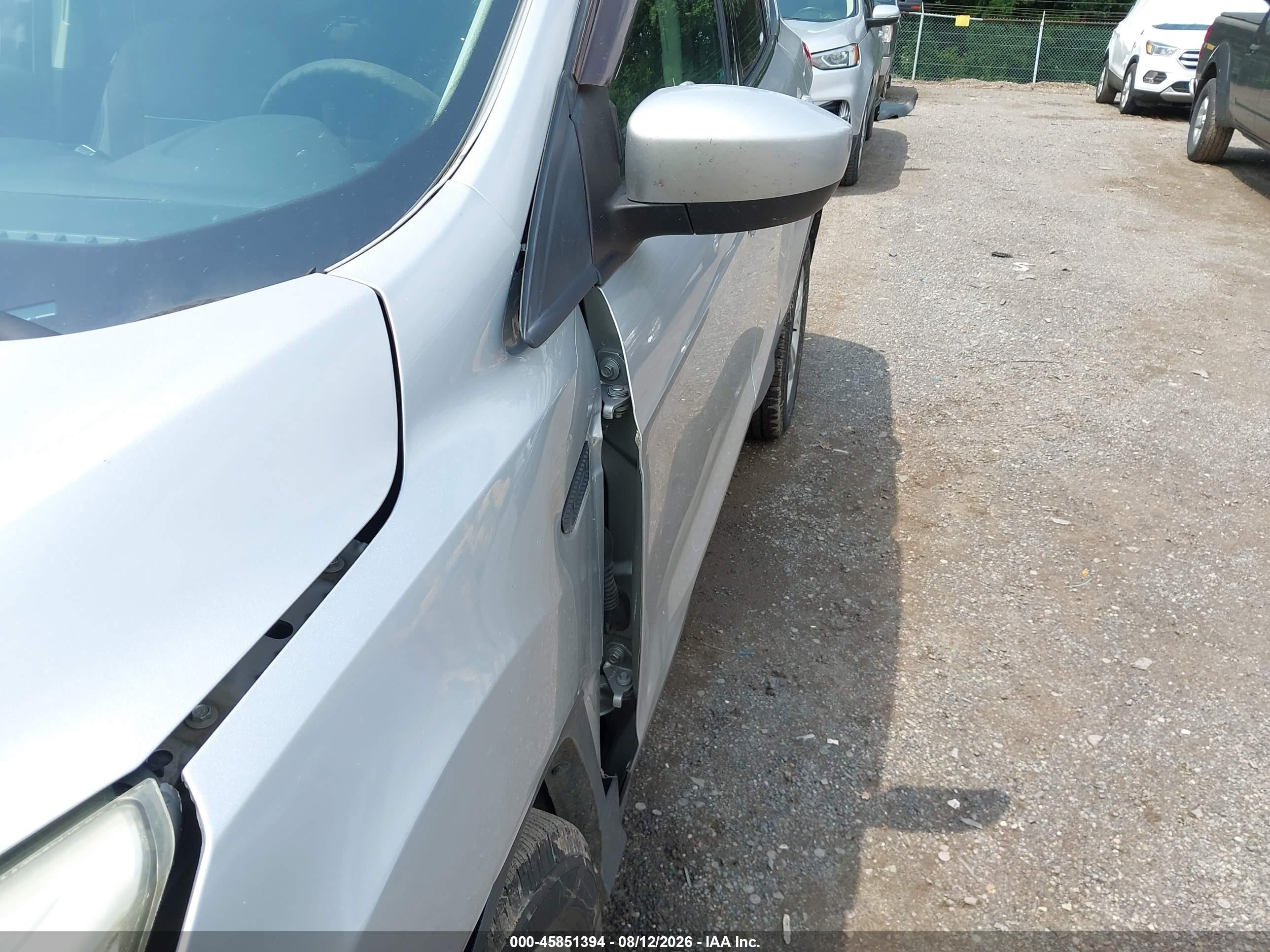 2014 Ford Escape Se Silver vin: 1FMCU0GX4EUE48824