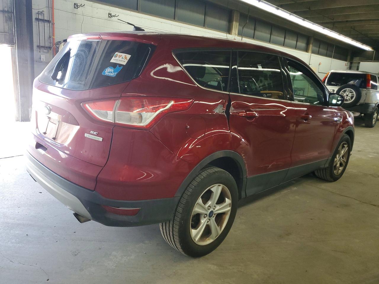 2015 Ford Escape Se Red vin: 1FMCU0GX4FUA15568